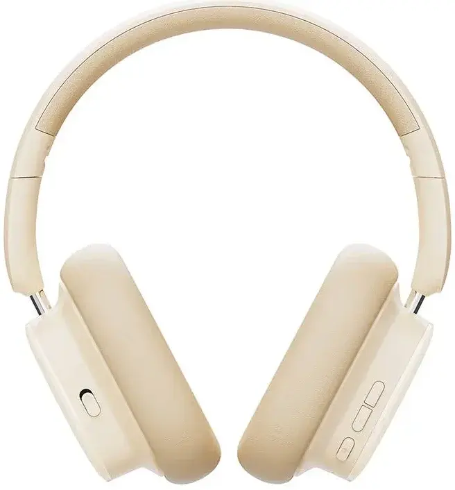 Baseus Bowie H1i Noise Cancelling Draadloze Koptelefoon ANC Beige afbeelding 9
