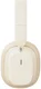 Baseus Bowie H1i Noise Cancelling Draadloze Koptelefoon ANC Beige afbeelding 11