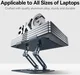 Baseus UltraStable Pro Bureau Houder Tablet/Laptop Grijs afbeelding 7