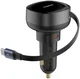 Baseus Enjoyment Autolader 55W met Uitrekbare Lightning Kabel Zwart afbeelding 7