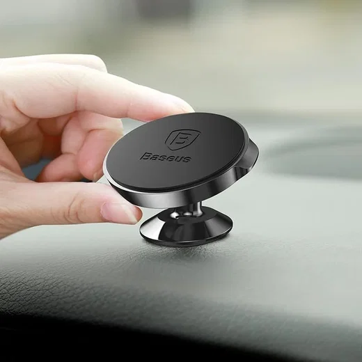 Baseus Small Ears Magnetische Dashboard Telefoonhouder Auto zwart afbeelding 2