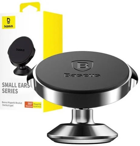 Baseus Small Ears Magnetische Dashboard Telefoonhouder Auto zwart afbeelding 9