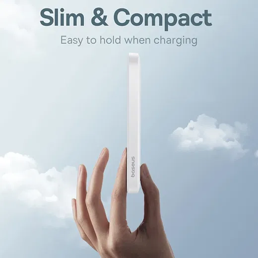 Baseus Mini 5.000 mAh Powerbank Compact Met MagSafe Wit 20W afbeelding 6