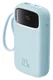 Baseus 20.000 mAh Powerbank met Ingebouwde USB-C/Lightning Kabel Blauw afbeelding 1