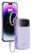 Baseus 20.000 mAh Powerbank met Ingebouwde USB-C/Lightning Kabel Paars afbeelding 8
