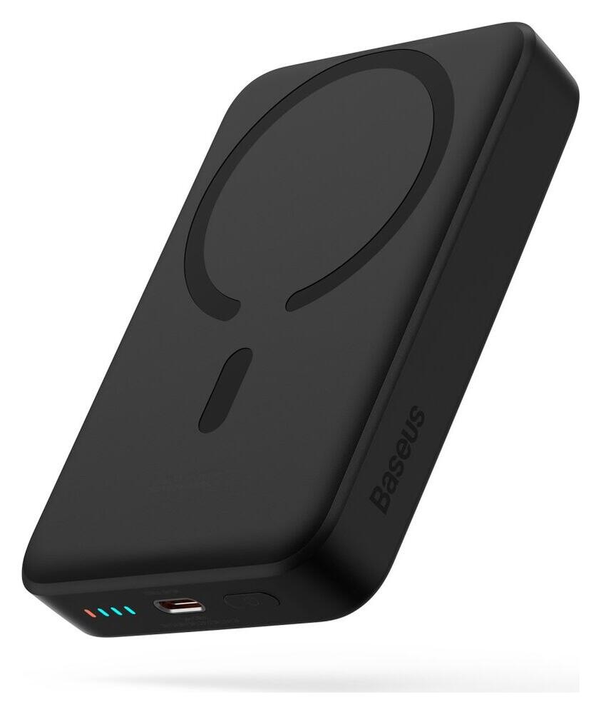 Baseus Mini 10.000 mAh Powerbank Compact met MagSafe Zwart 30W afbeelding 1