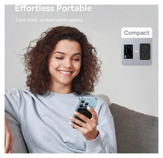 Baseus Mini 10.000 mAh Powerbank Compact met MagSafe Zwart 30W afbeelding 8