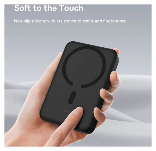 Baseus Mini 10.000 mAh Powerbank Compact met MagSafe Zwart 30W afbeelding 9