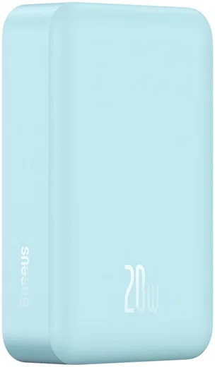 Baseus 20.000 mAh Powerbank Fast Charge met MagSafe Blauw 20W afbeelding 1