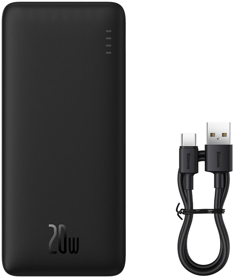 Baseus Airpow 30.000 mAh Powerbank Fast Charge Zwart 20W afbeelding 1