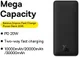 Baseus Airpow 30.000 mAh Powerbank Fast Charge Zwart 20W afbeelding 3