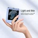 Nillkin Qin Samsung Galaxy Z Flip 5 Hoesje Back Cover Paars afbeelding 8