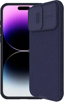 Nillkin CamShield Apple iPhone 15 Pro Hoesje met Camera Slider Paars