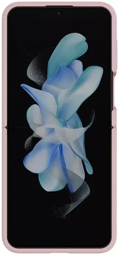 Nillkin Flex Flip Samsung Galaxy Z Flip 5 Hoesje Siliconen Roze afbeelding 13