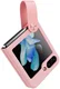 Nillkin Flex Flip Samsung Galaxy Z Flip 5 Hoesje Siliconen Roze afbeelding 14