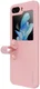 Nillkin Flex Flip Samsung Galaxy Z Flip 5 Hoesje Siliconen Roze afbeelding 2