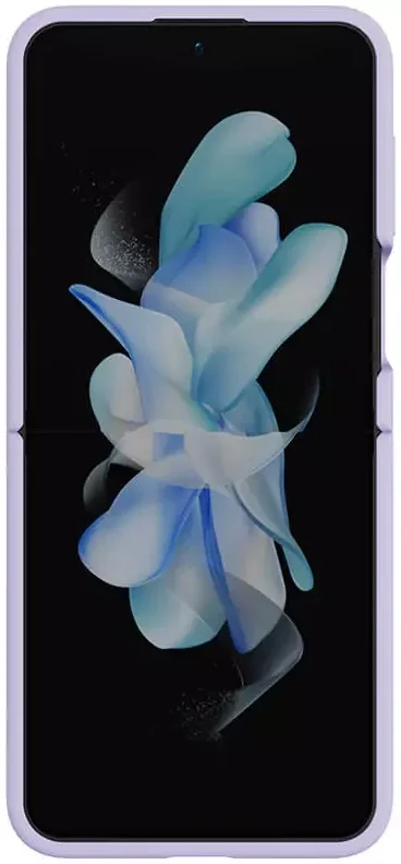 Nillkin Flex Flip Samsung Galaxy Z Flip 5 Hoesje Siliconen Paars afbeelding 12