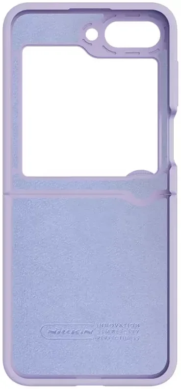 Nillkin Flex Flip Samsung Galaxy Z Flip 5 Hoesje Siliconen Paars afbeelding 14