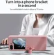 Nillkin Flex Flip Samsung Galaxy Z Flip 5 Hoesje Siliconen Paars afbeelding 5