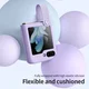 Nillkin Flex Flip Samsung Galaxy Z Flip 5 Hoesje Siliconen Paars afbeelding 7