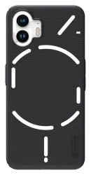 Nillkin Super Frosted Shield Nothing Phone (2) Hoesje Back Cover Zwart afbeelding