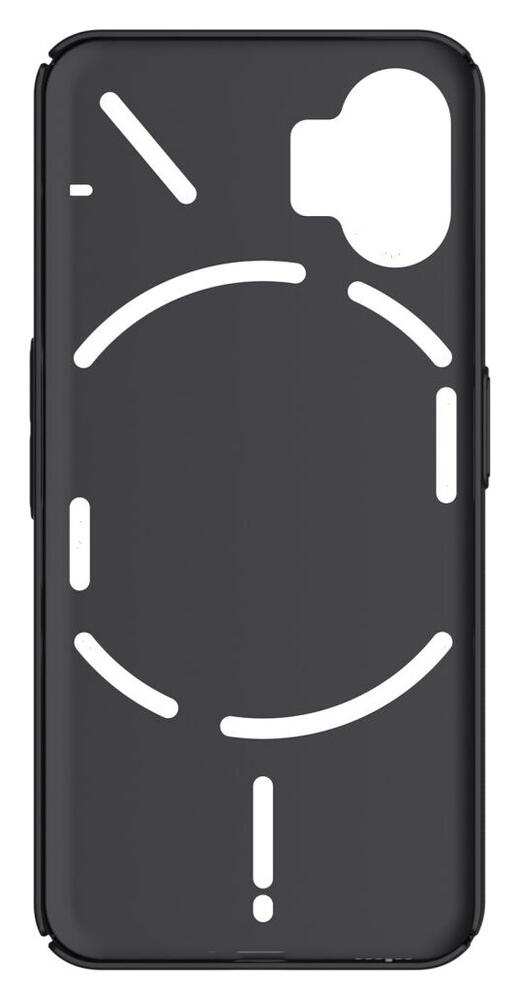 Nillkin Super Frosted Shield Nothing Phone (2) Hoesje Back Cover Zwart afbeelding 9