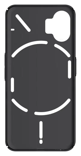 Nillkin Super Frosted Shield Nothing Phone (2) Hoesje Back Cover Zwart afbeelding 9