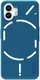 Nillkin Super Frosted Shield Nothing Phone (2) Hoesje Back Cover Blauw afbeelding 1