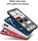 Nillkin Super Frosted Shield Nothing Phone (2) Hoesje Back Cover Blauw afbeelding 6
