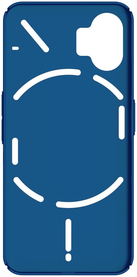 Nillkin Super Frosted Shield Nothing Phone (2) Hoesje Back Cover Blauw afbeelding 9
