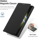 Dux Ducis Skin X Pro Samsung S23 Ultra Hoesje MagSafe Book Case Zwart afbeelding 6