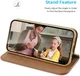 Dux Ducis Hivo Apple iPhone 15 Pro Hoesje RFID Book Case Bruin afbeelding 4