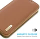 Dux Ducis Hivo Apple iPhone 15 Pro Hoesje RFID Book Case Bruin afbeelding 6