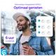 SBG Draadloze Oordopjes Noise Cancelling Bluetooth met Display Wit afbeelding 7