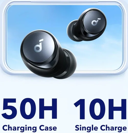 Anker SoundCore Space A40 Draadloze Oordopjes Ruisonderdrukking Zwart afbeelding 6