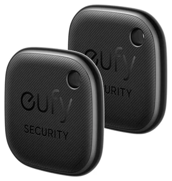 Anker Eufy Smart Tracker Link met Apple Zoek Mijn-App Zwart (2-Pack)