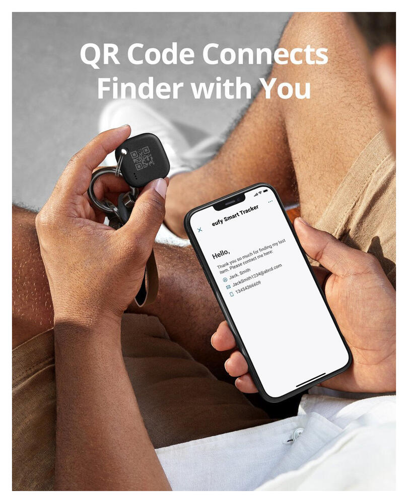 Anker Eufy Smart Tracker Link met Apple Zoek Mijn-App Zwart (2-Pack) afbeelding 5