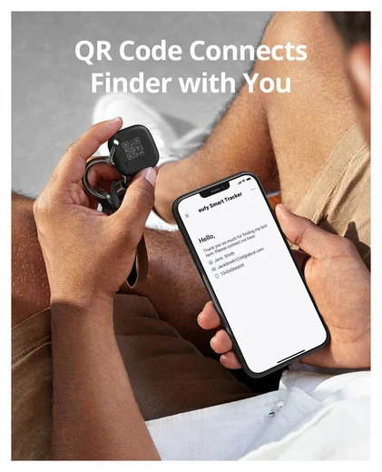 Anker Eufy Smart Tracker Link met Apple Zoek Mijn-App Zwart (2-Pack) afbeelding 5