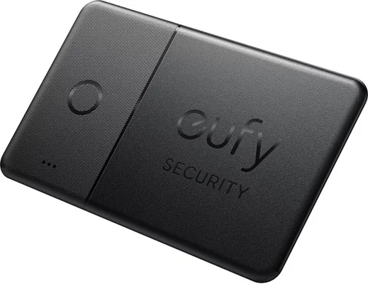 Anker Eufy Smart Bluetooth Tracker Kaart met Apple Zoek Mijn-app Zwart afbeelding 1