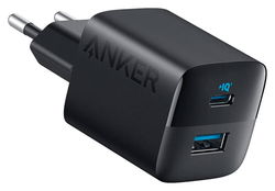 Anker 323 (33W) USB-A/USB-C Snellader Power Delivery Zwart afbeelding