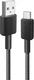 Anker 322 Gevlochten USB-A naar USB-C Kabel 1.8M Zwart afbeelding 1