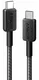 Anker 322 (60W) Gevlochten USB-C naar USB-C Kabel 0.9M Zwart afbeelding 1