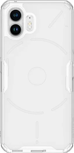 Nillkin Nature Nothing Phone (2) Hoesje TPU Back Cover Wit afbeelding 1