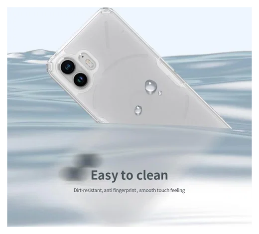 Nillkin Nature Nothing Phone (2) Hoesje TPU Back Cover Wit afbeelding 9
