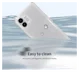 Nillkin Nature Nothing Phone (2) Hoesje TPU Back Cover Wit afbeelding 9