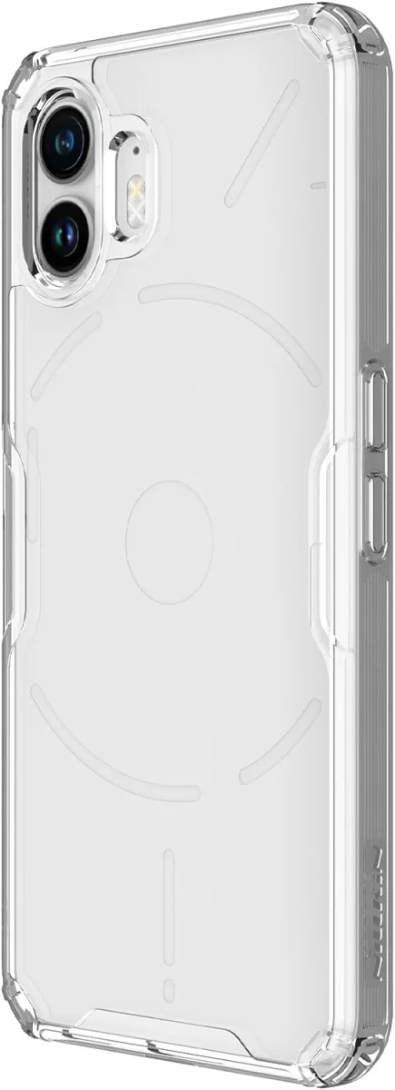 Nillkin Nature Nothing Phone (2) Hoesje TPU Back Cover Wit afbeelding 2