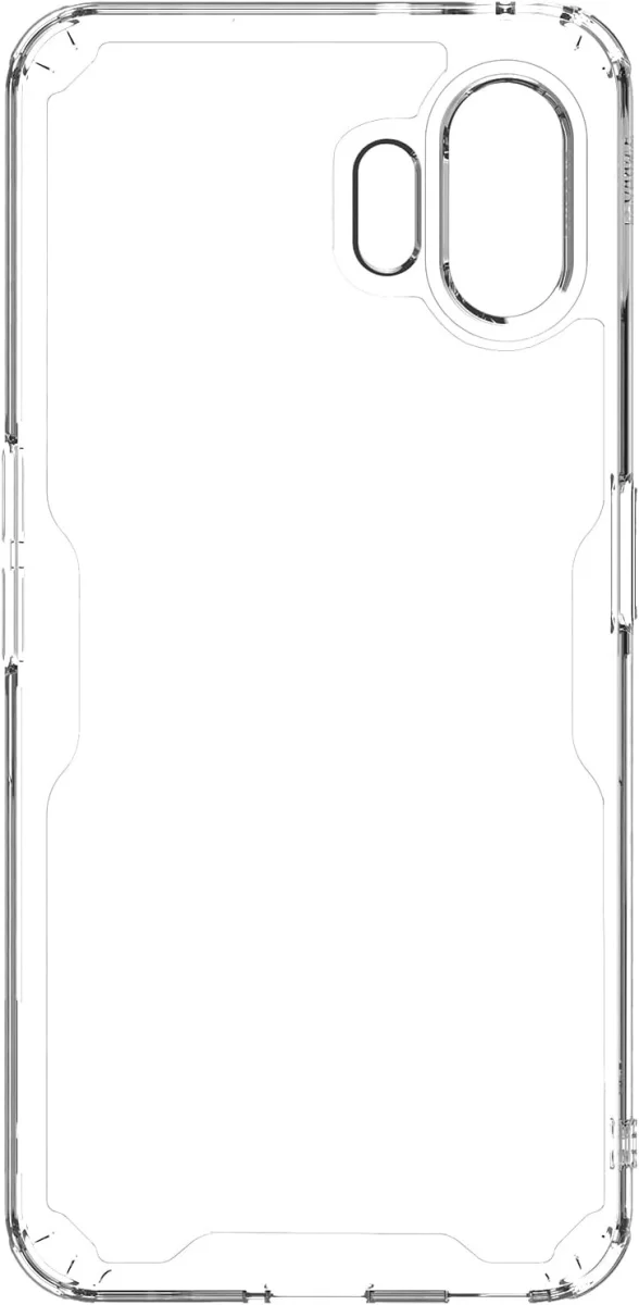 Nillkin Nature Nothing Phone (2) Hoesje TPU Back Cover Wit afbeelding 12