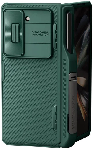 Nillkin CamShield Samsung Galaxy Z Fold 5 Hoesje Pen Edition Groen afbeelding 10