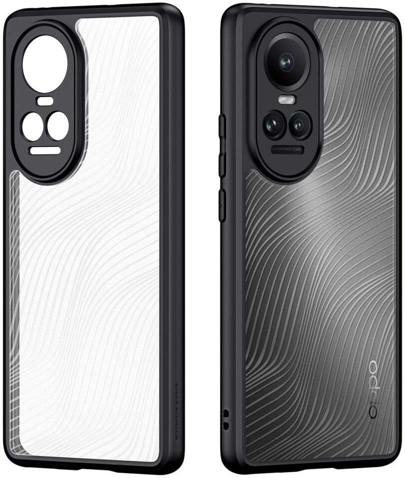 Dux Ducis Aimo Oppo Reno 10/10 Pro Hoesje Back Cover Zwart afbeelding 2