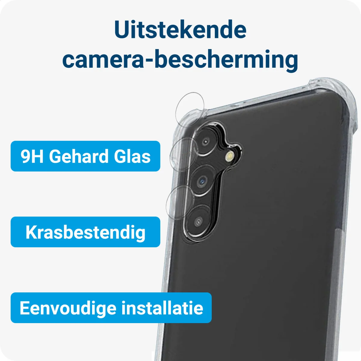 Samsung Galaxy A54 Hoesje + Screen Protector + Camera Protector. afbeelding 5